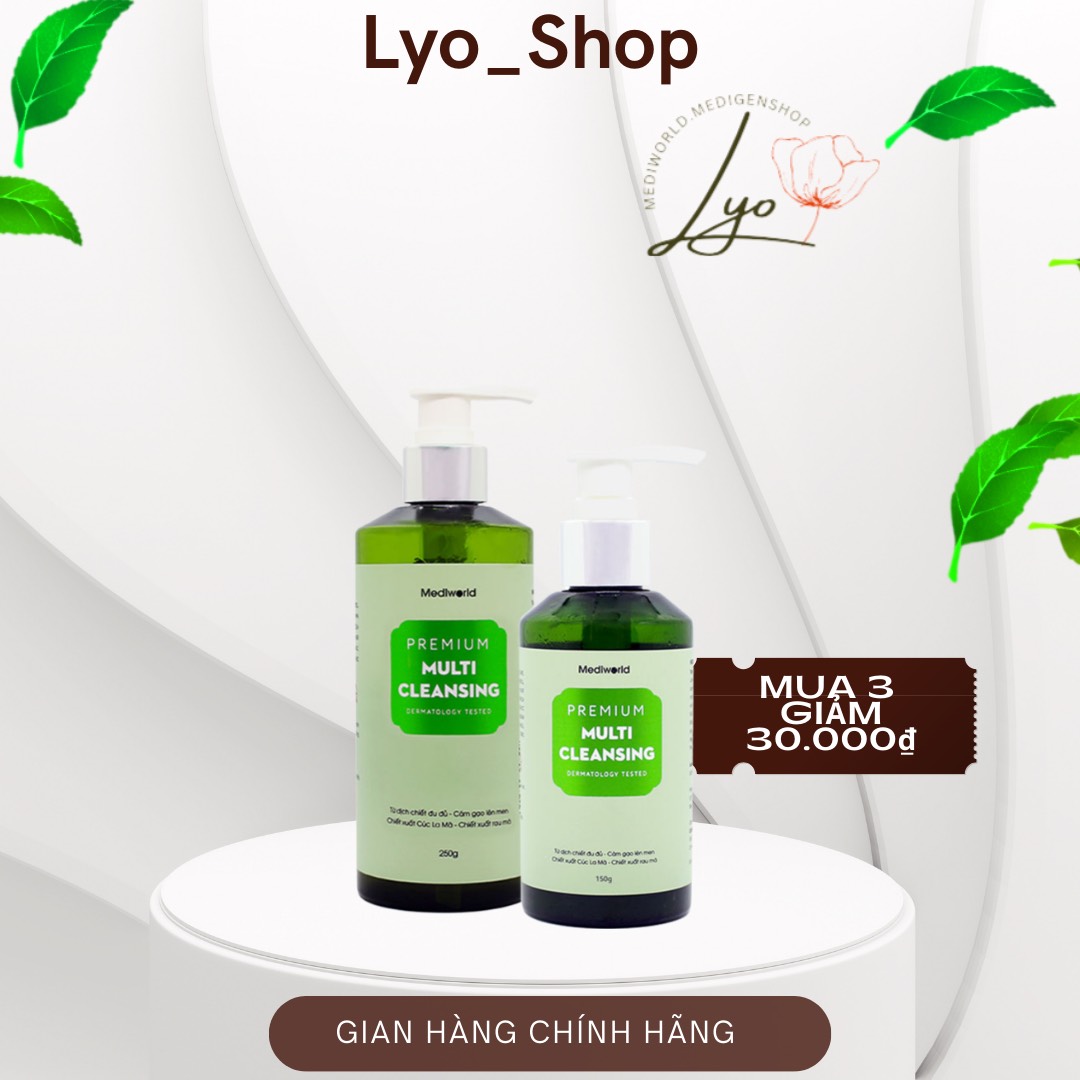 (Chính Hãng) SỮA RỬA MẶT CHUYÊN SPA PREMIUM MULTI CLEANSING Mediworld - LYO