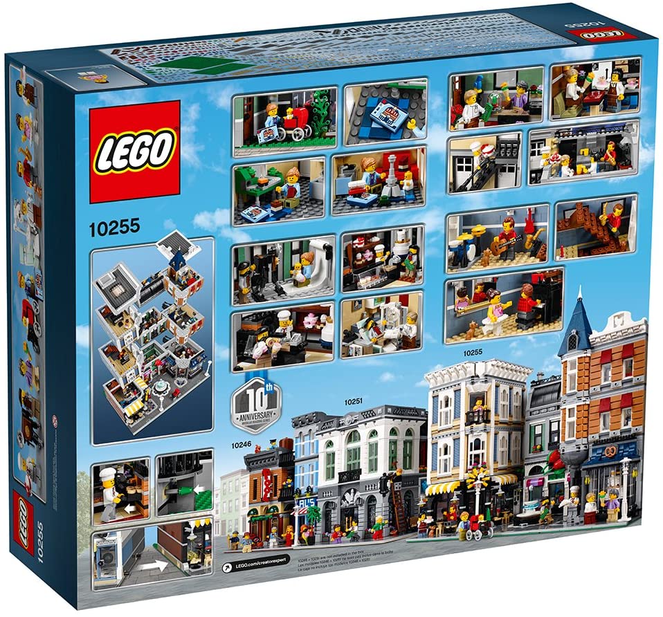LEGO Creator Expert Bộ gạch hình vuông 10255 lắp ráp (4002 miếng)