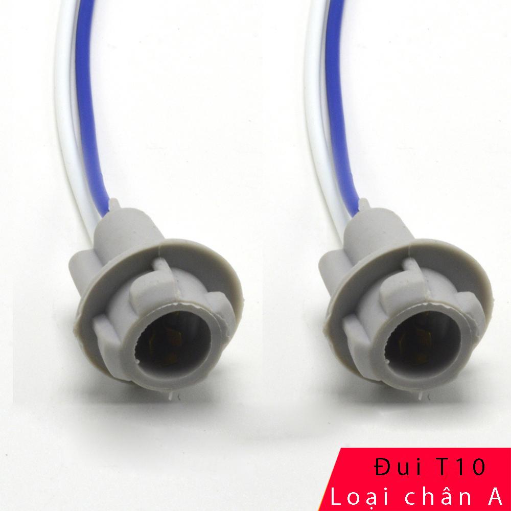 Bộ 2 chuôi đèn T10 cho bóng đèn Oto/Xe máy AT10