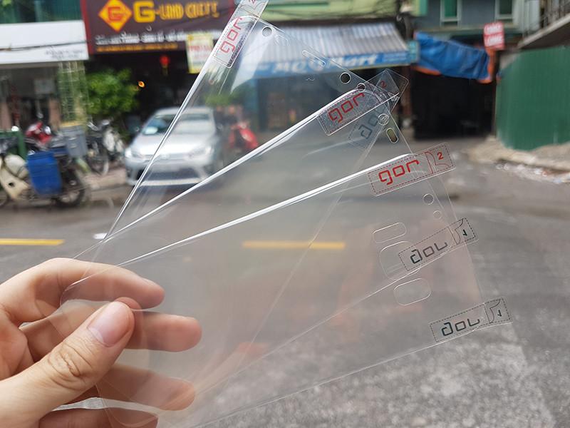 Miếng dán màn hình Note FE Full màn hãng Gor (bộ 4 miếng)