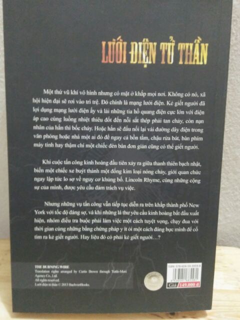 Sách - Lưới Điện Tử Thần - Jeffery Deaver