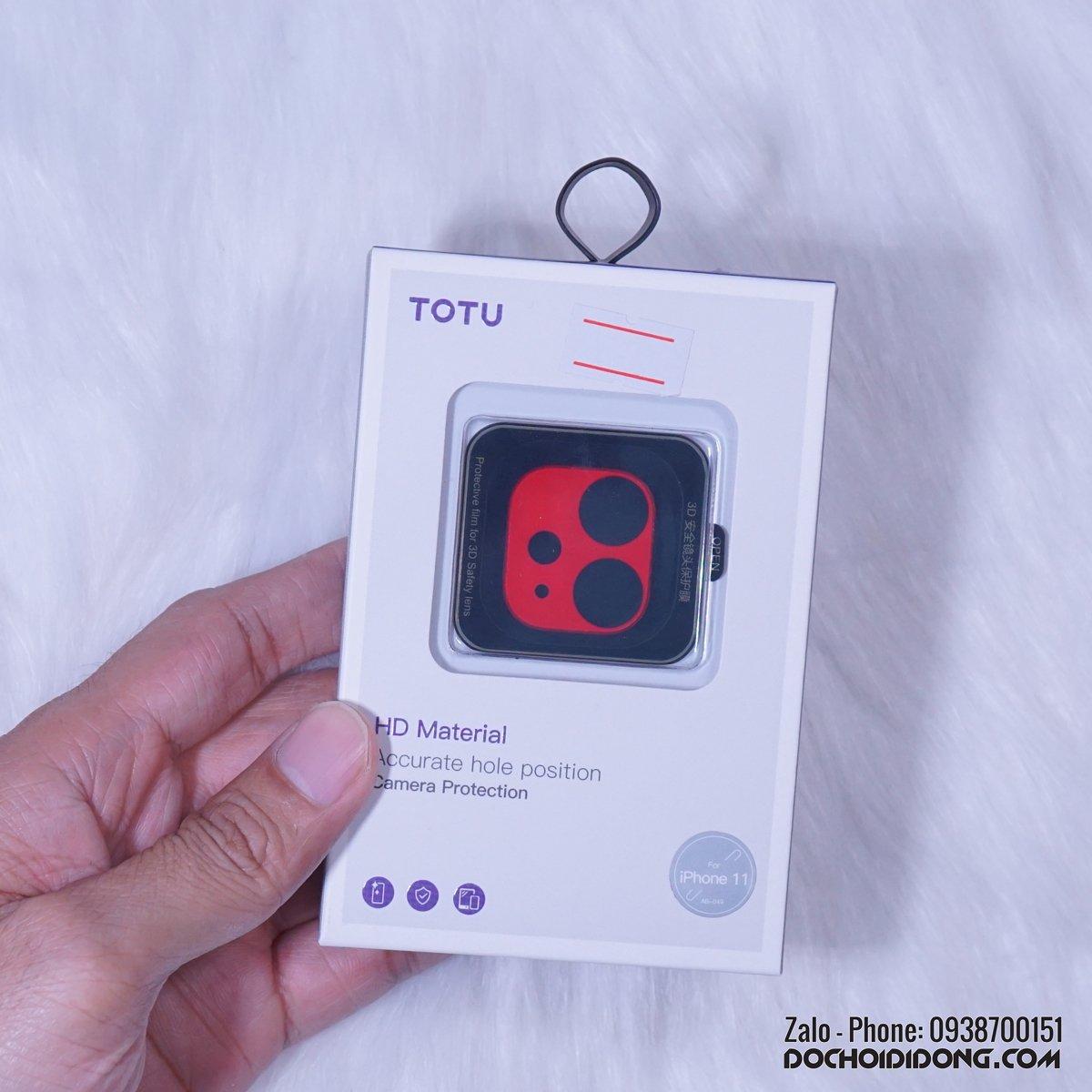 Miếng dán camera iPhone 11 Totu các loại