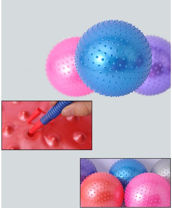 Bóng gai vận động đường kính 75cm