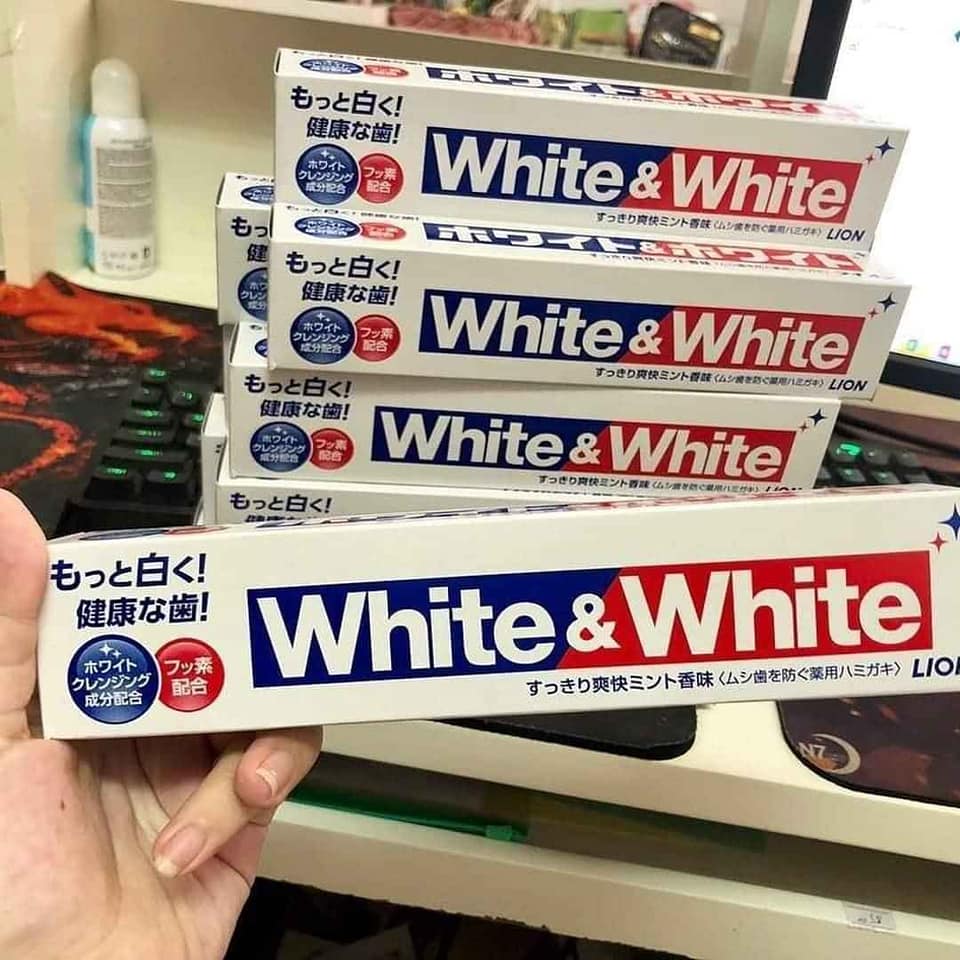 KEM ĐÁNH RĂNG WHITE WHITE - Nhật