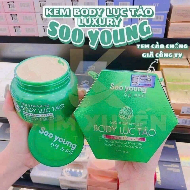 BODY LỤC TẢO CHÍNH HÃNG SOO YOUNG