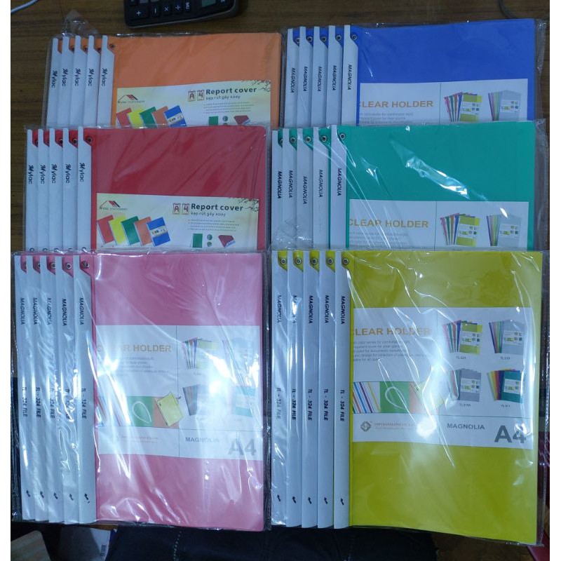 Set 10 Bìa Cây Kẹp File 324