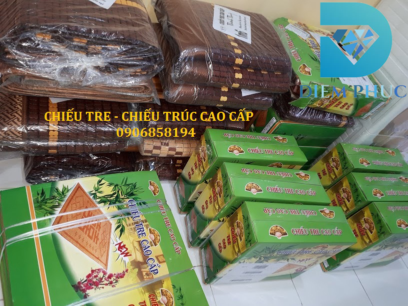 [HCM]1m6 x 1m9 -CHIẾU TRE - CHIẾU TRÚC CAO CẤP HẠT ĐEN CÓ VIỀN