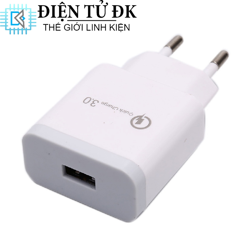 Cốc Sạc Củ Sạc Nhanh PD 18W USB 3.0