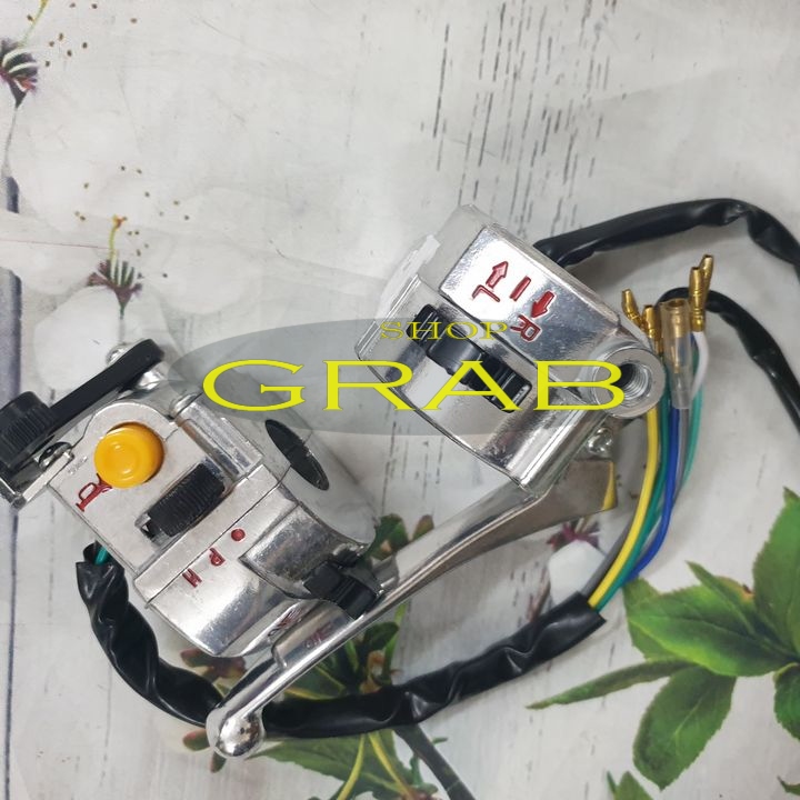 Bộ cùm công tắc xe cub 82 - không đề