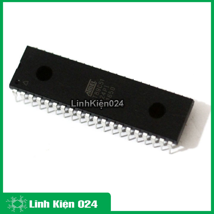 Sản phẩm at89c51 24pu/24pi dip 40