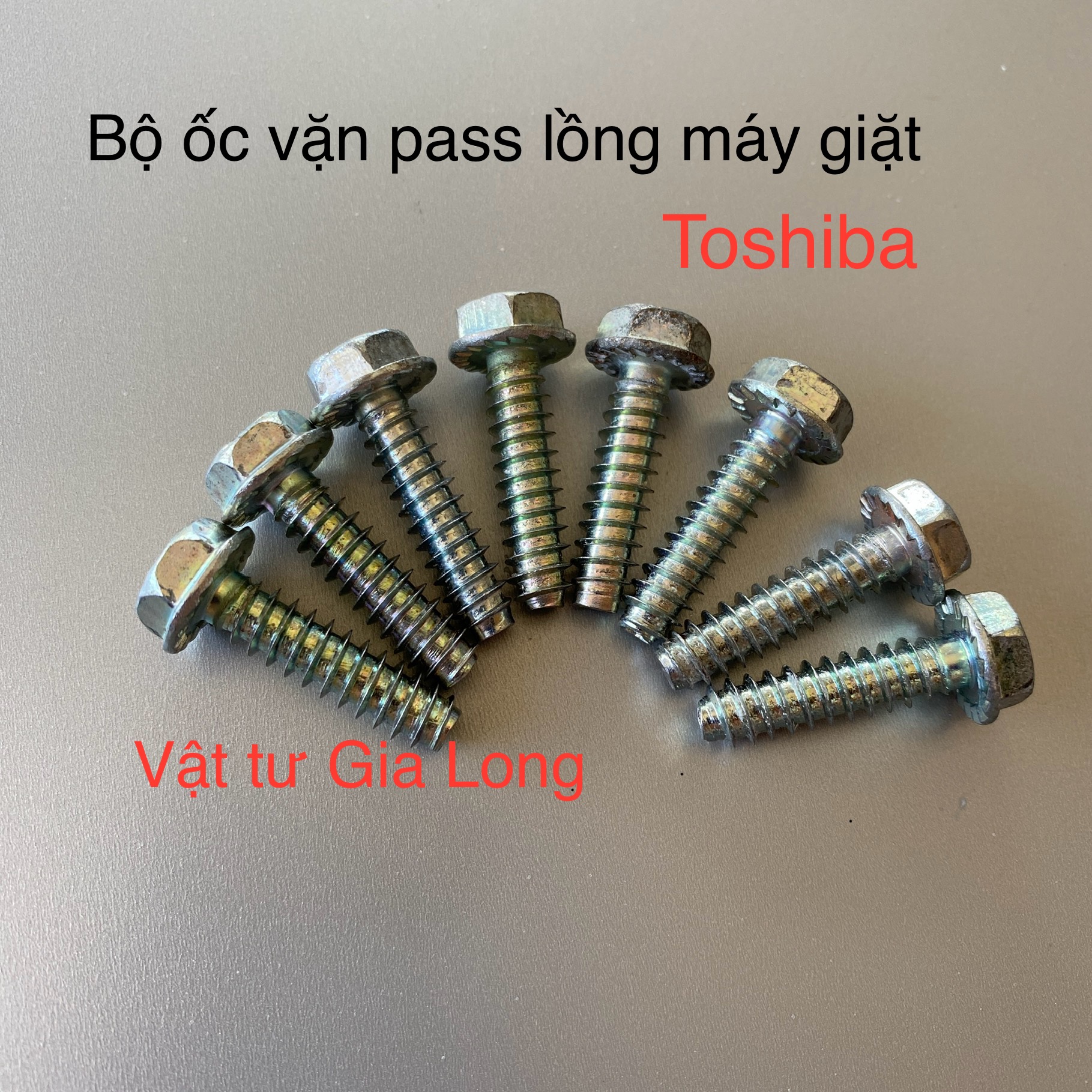 Bộ ốc vặn pass lồng máy giặt Toshiba
