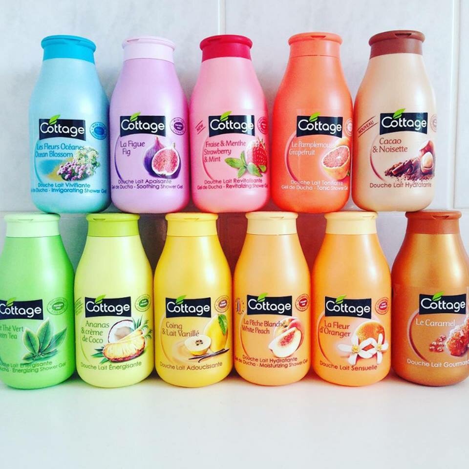 Sữa tắm Cottage 750ml Nhập khẩu Pháp