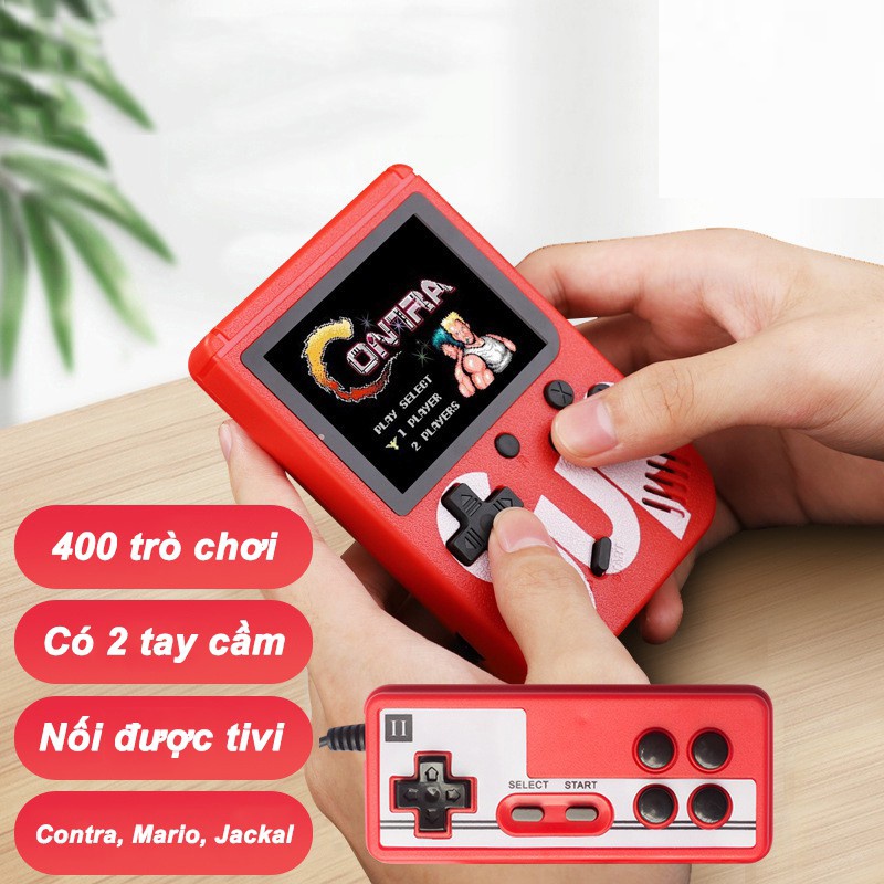 Máy Chơi Game SUP 400 trò chơi [ TẶNG KÈM TAY CHƠI GAME 2 NGƯỜI ]