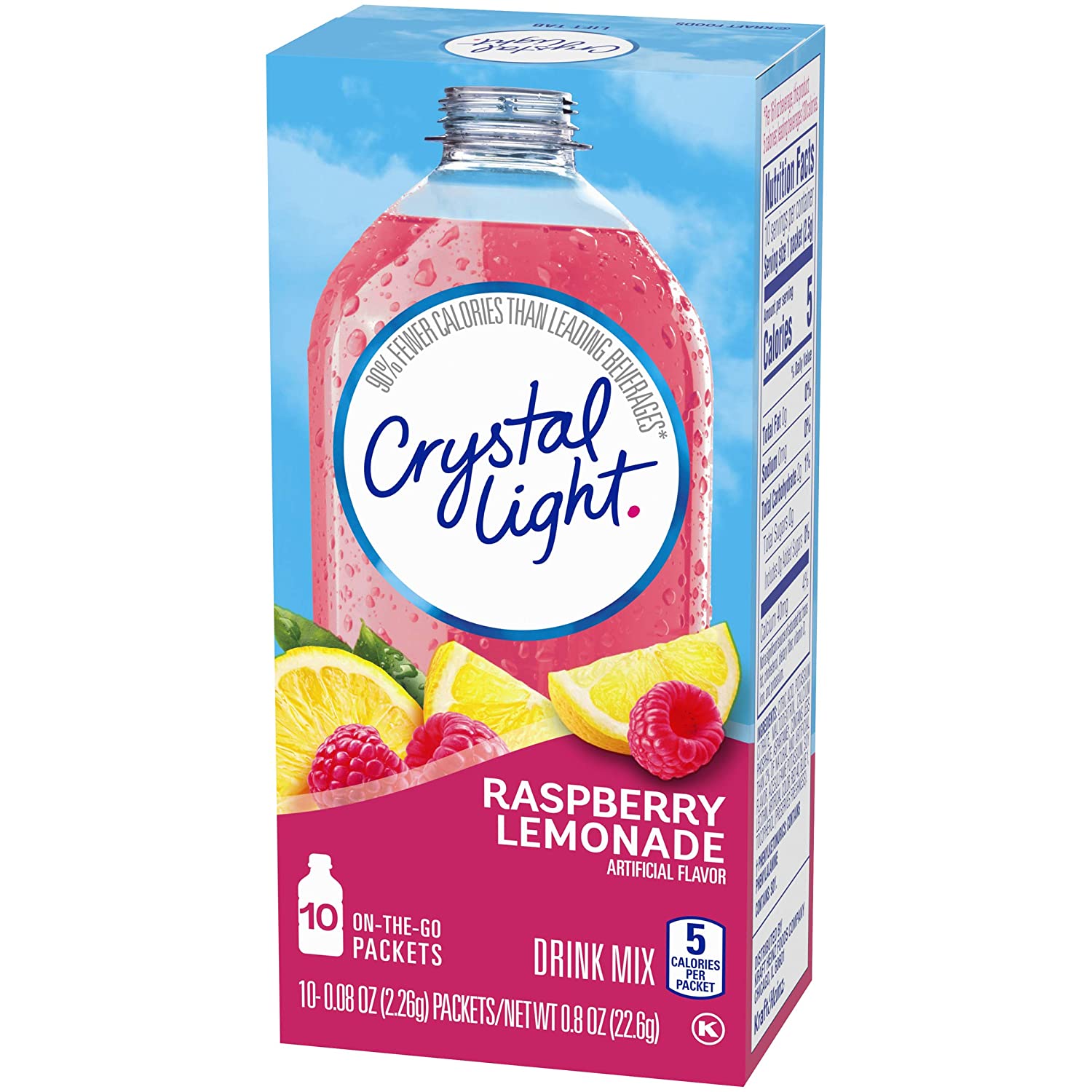 [HCM]Bột pha nước trái cây Crystal Light cho người ăn kiêng