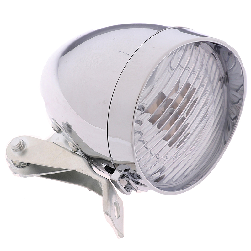 ELGMK 3 đèn LED phía trước xe đạp cổ điển đèn pha đèn Pin cổ điển