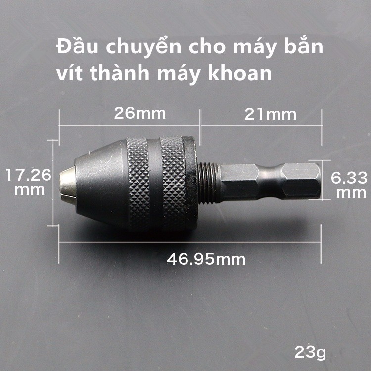 đầu kẹp mũi khoan