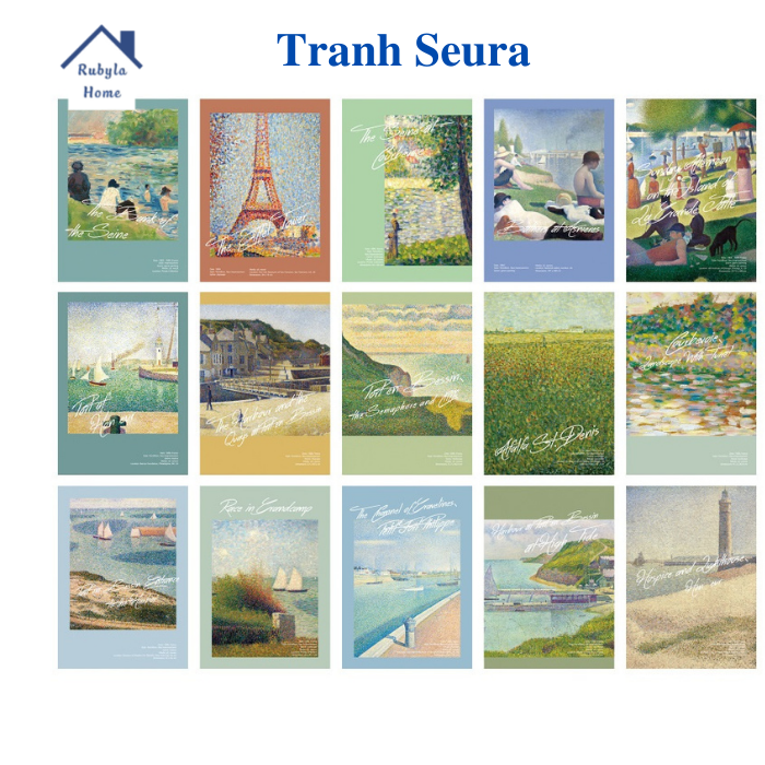 Set 15 plate decoration greeting card postcard pretty little picture art painting drawing room decor posters with the pattern painting