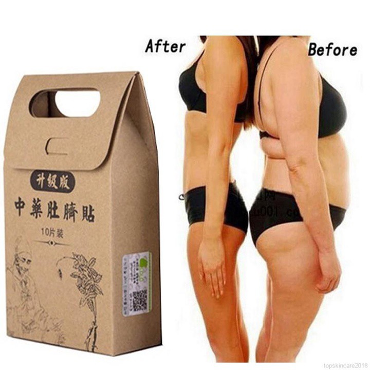 30 Miếng Dán Rốn Tan Mỡ Trung Y - Siêu Phẩm Cho Tan Mỡ Eo Thon Đẹp