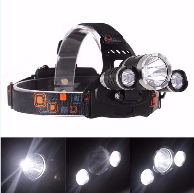 Đèn pin đội đầu 3 bóng T6