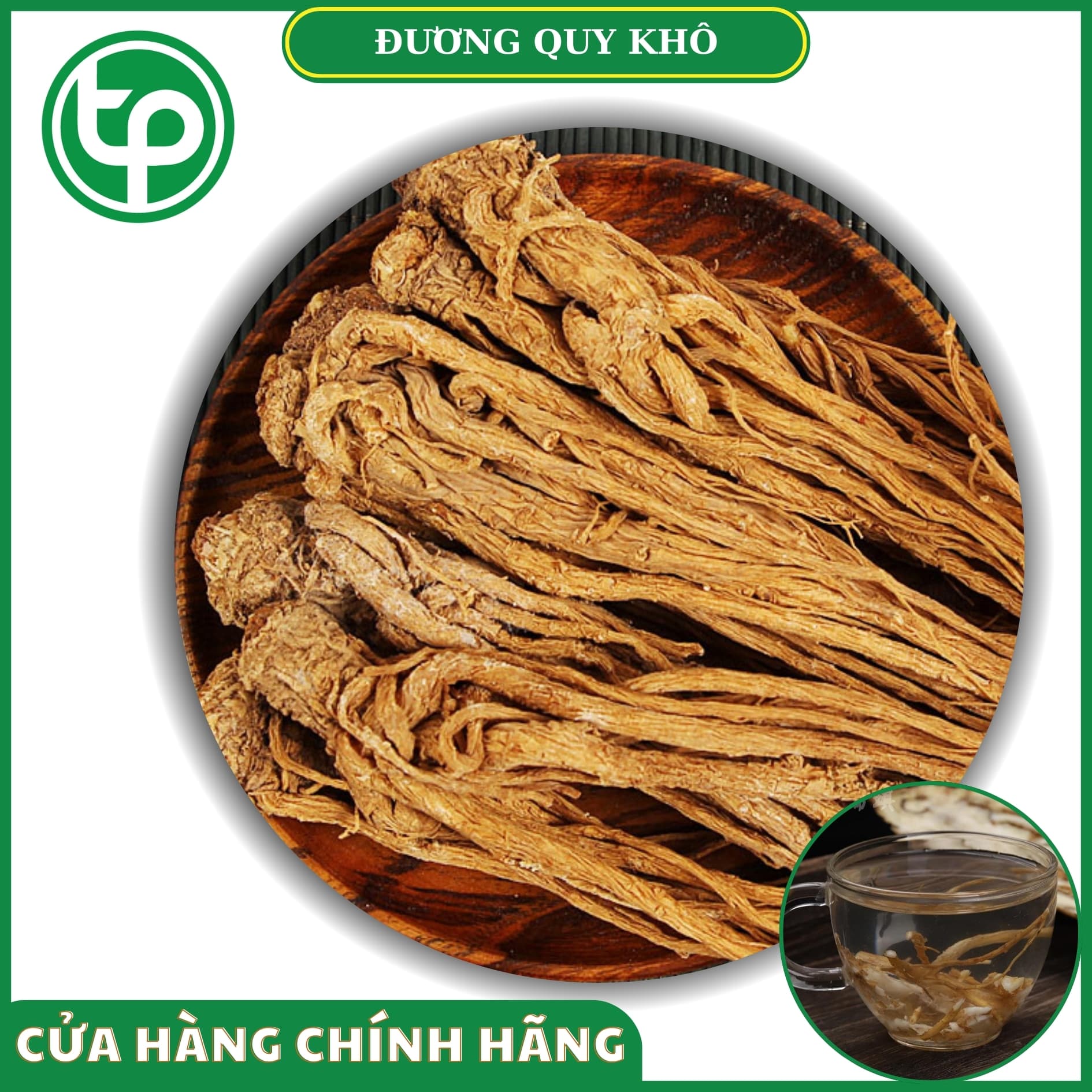 Sâm đương quy khô 200g - Dược Tấn Phát - Trà ngon bổ dưỡng