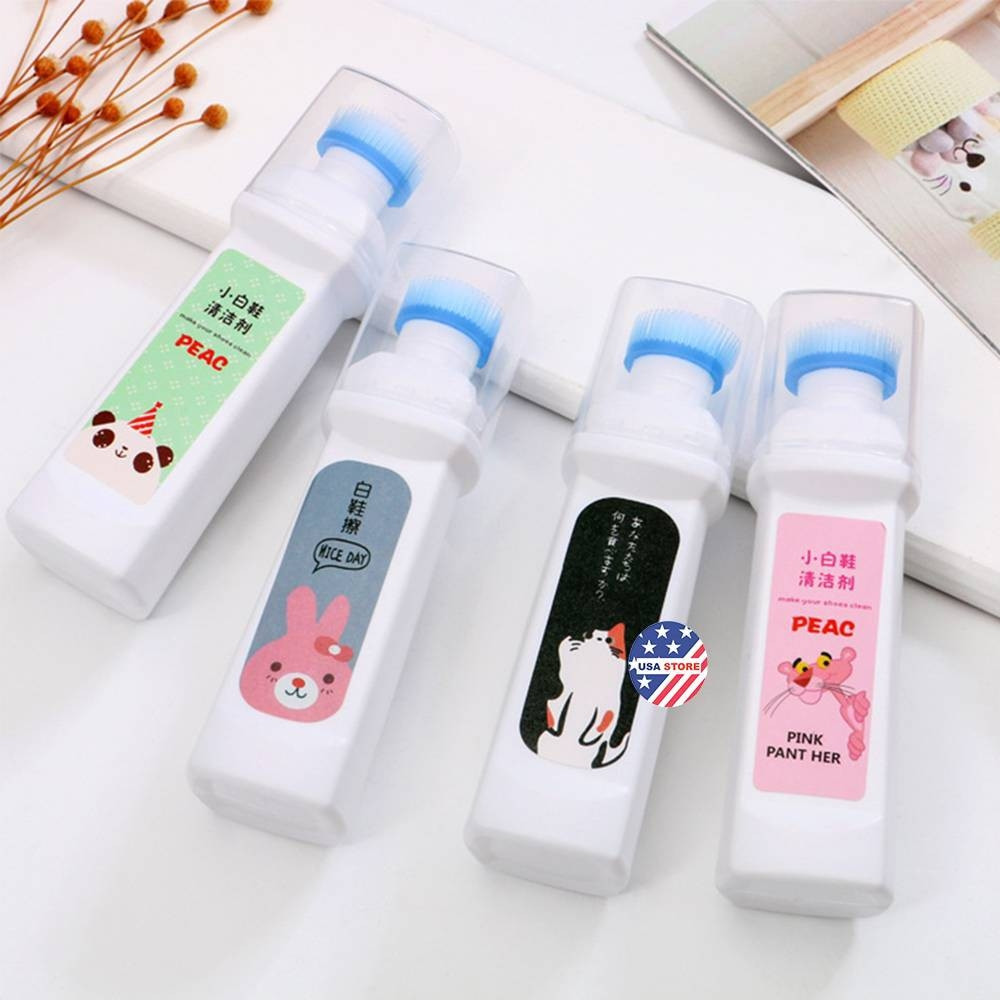 Chai tẩy trắng giày đa năng có đầu chùi
