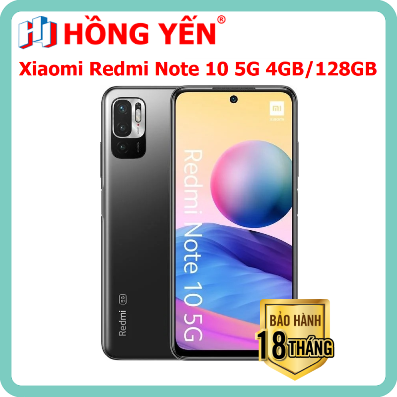 Điện thoại Xiaomi Redmi Note 10 5G (4GB/128GB) MỚI 100%, Nguyên Seal - Hàng Chính Hãng Digiworld - Bảo Hành 18 Tháng