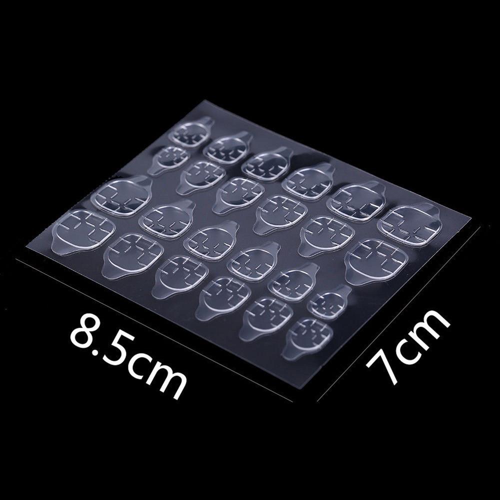 [HCM]Set 3 tấm miếng dán móng giả (keo dán móng giả) mỏng độ bám cao