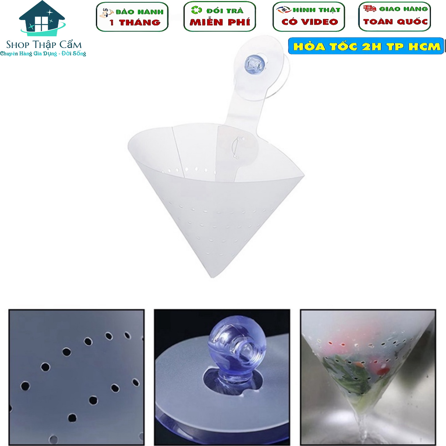 Plastic funnel filter garbage sink bowl convenient