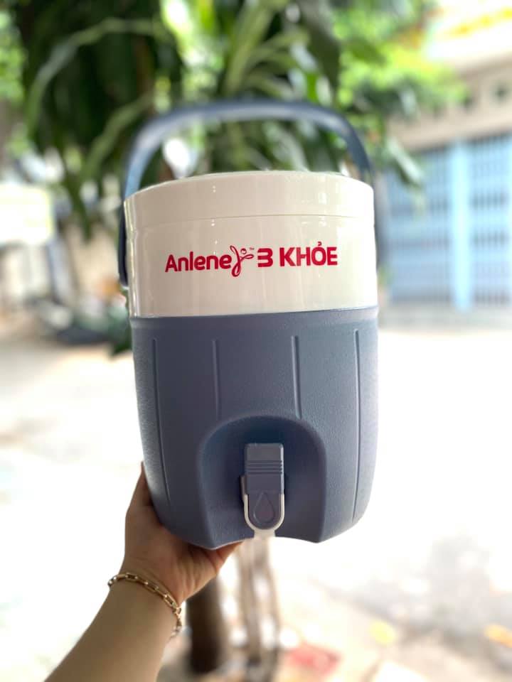 [HCM]Bình đá giữ nhiệt cao cấp 7L- Quà tặng từ Anlene