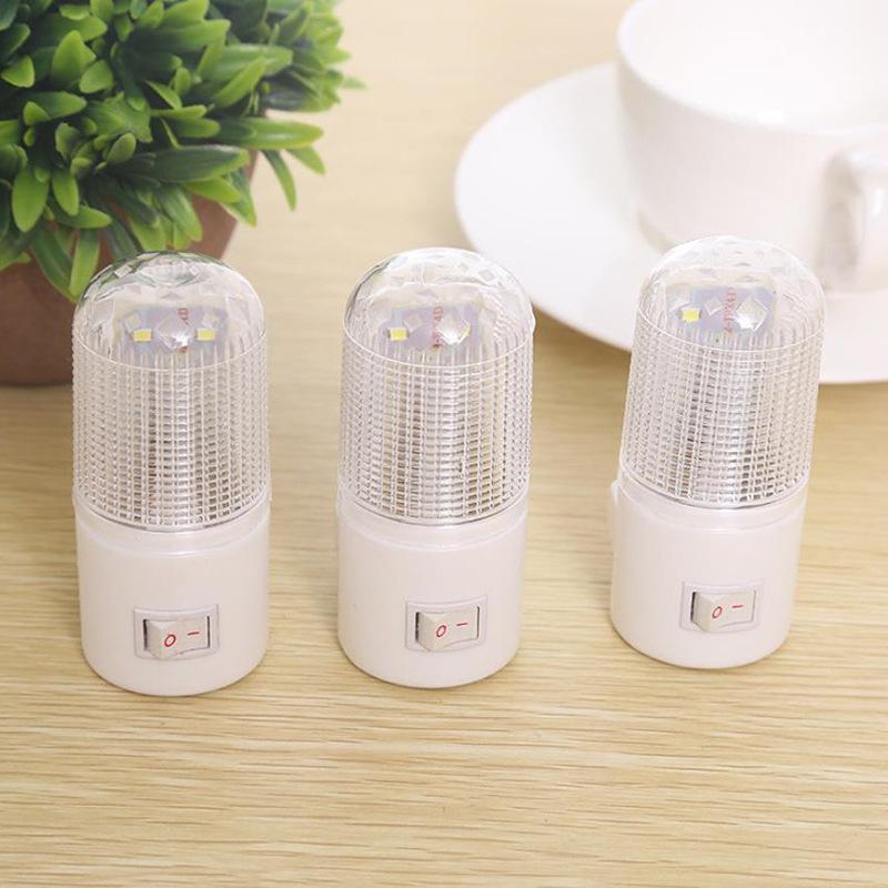 Đèn ngủ tròn bóng led 3W cho gia đình