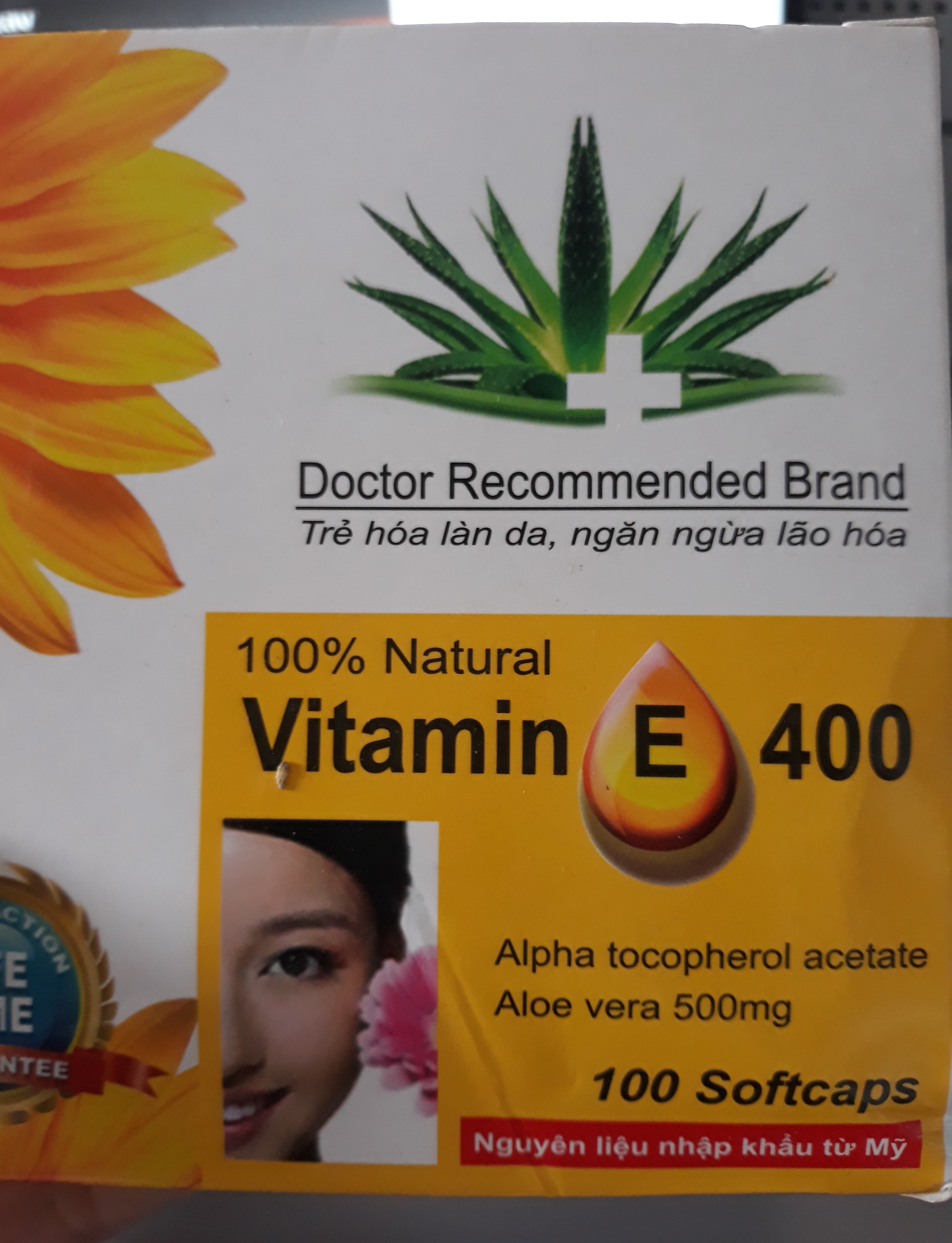 vitamin E 400 hộp 100viên