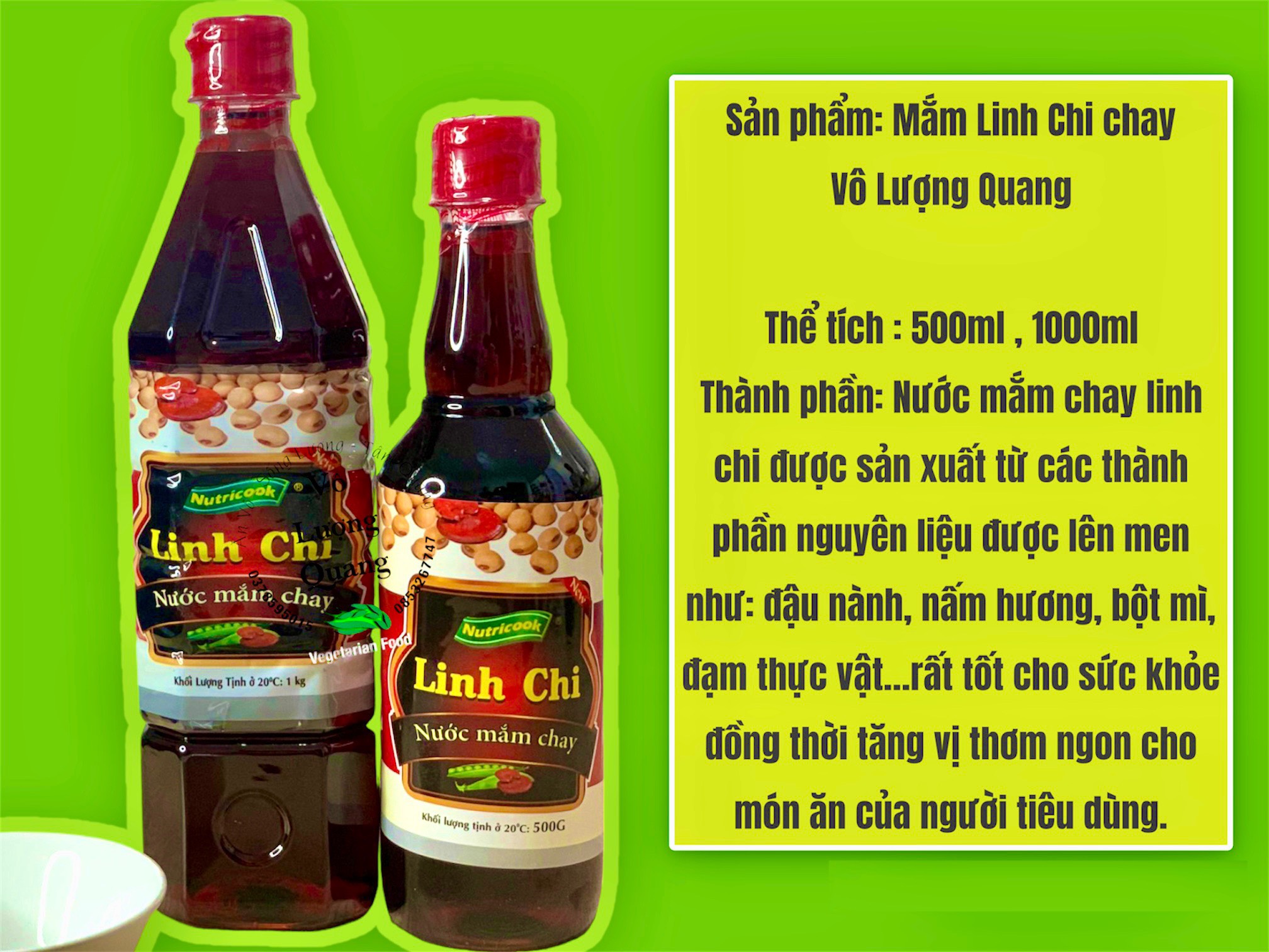 Mắm Linh Chi Vô Lượng Quang cao cấp