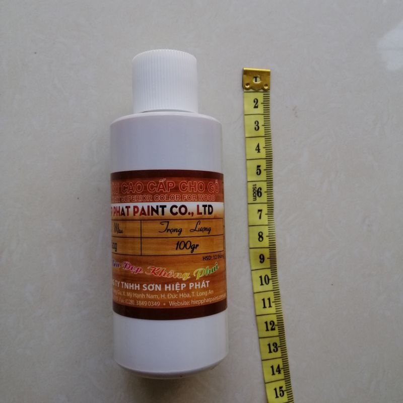 Tinh màu PU sơn gỗ hiệp phát (2 lọ)