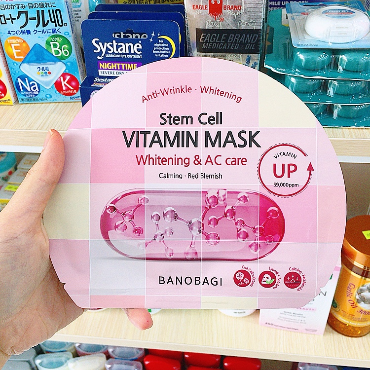 Mặt nạ dưỡng da BANOBAGI Stem Cell Vitamin Mask (30ml)