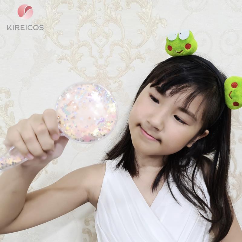 [HCM]Cài Tóc Lông Xù Con Ếch Dễ Thương Dành Cho Bé - kireicos