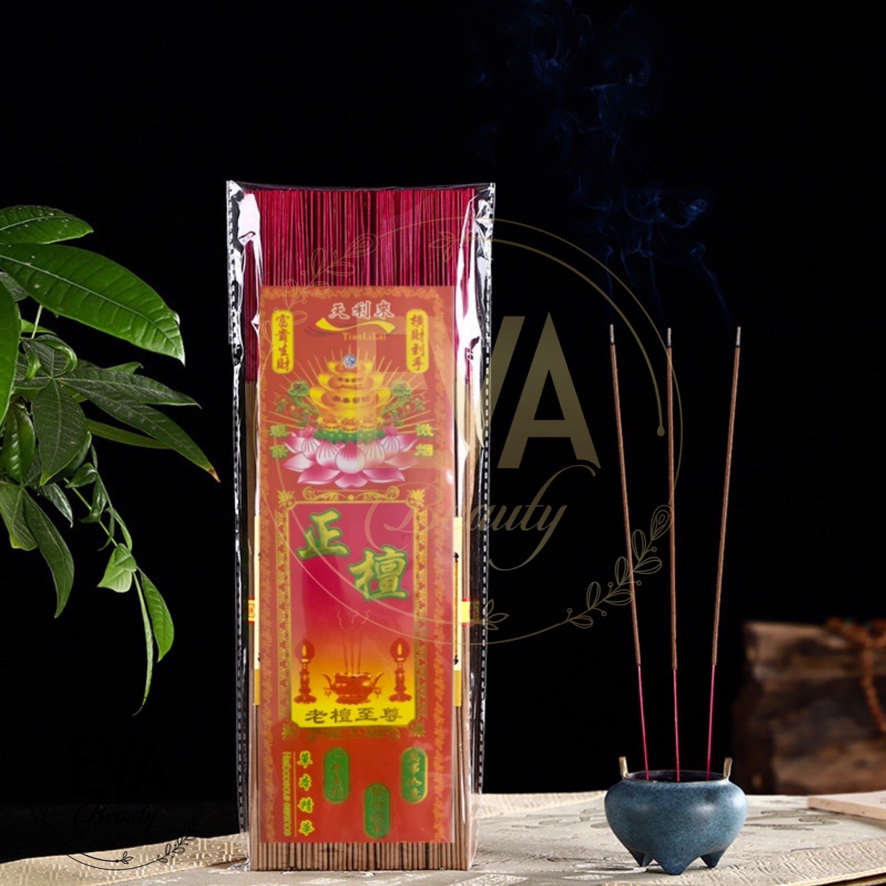 [HCM]Nhang Thơm Đàn Hương Cao Cấp Tianlilai Đài Loan Không Khói Ít Tàn 40 Cm M3237