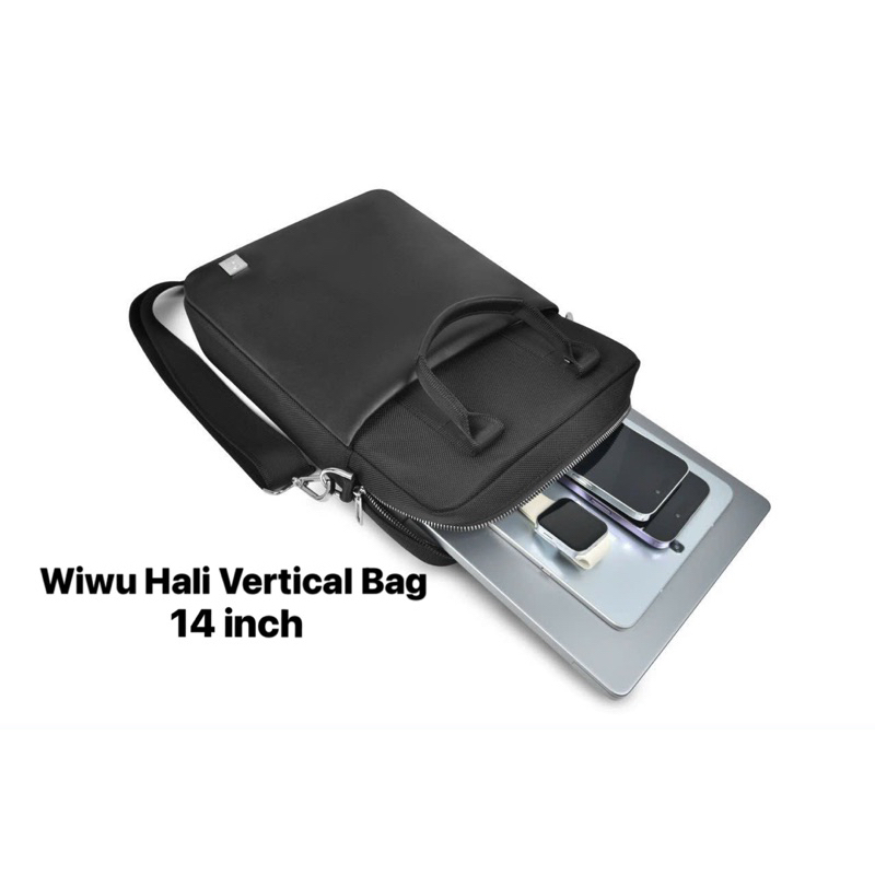 Túi đụng Laptop dáng dọc WIWU Hali Vertical Bag cho Macbook 14 inch