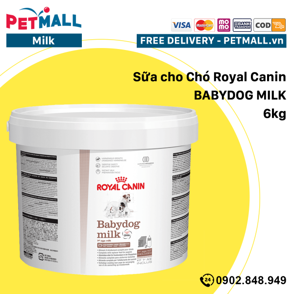 Sữa cho Chó Royal Canin BABYDOG MILK - 6kg