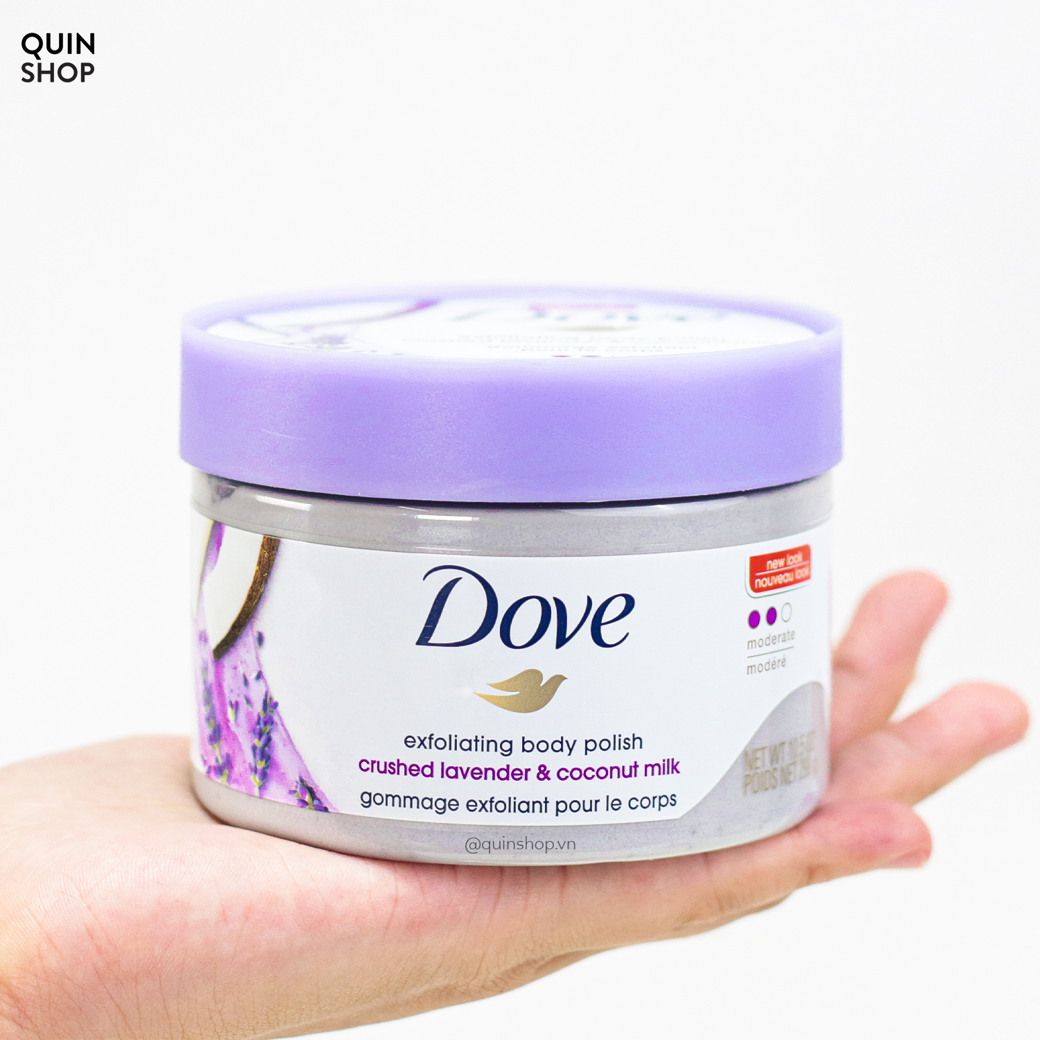 Tẩy Da Chết Toàn Thân Dove Creme Dusch Peeling