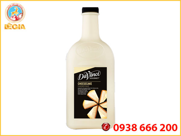 SỐT PHÔ MAI DAVINCI 2L - DAVINCI CHEESECAKE SAUCE