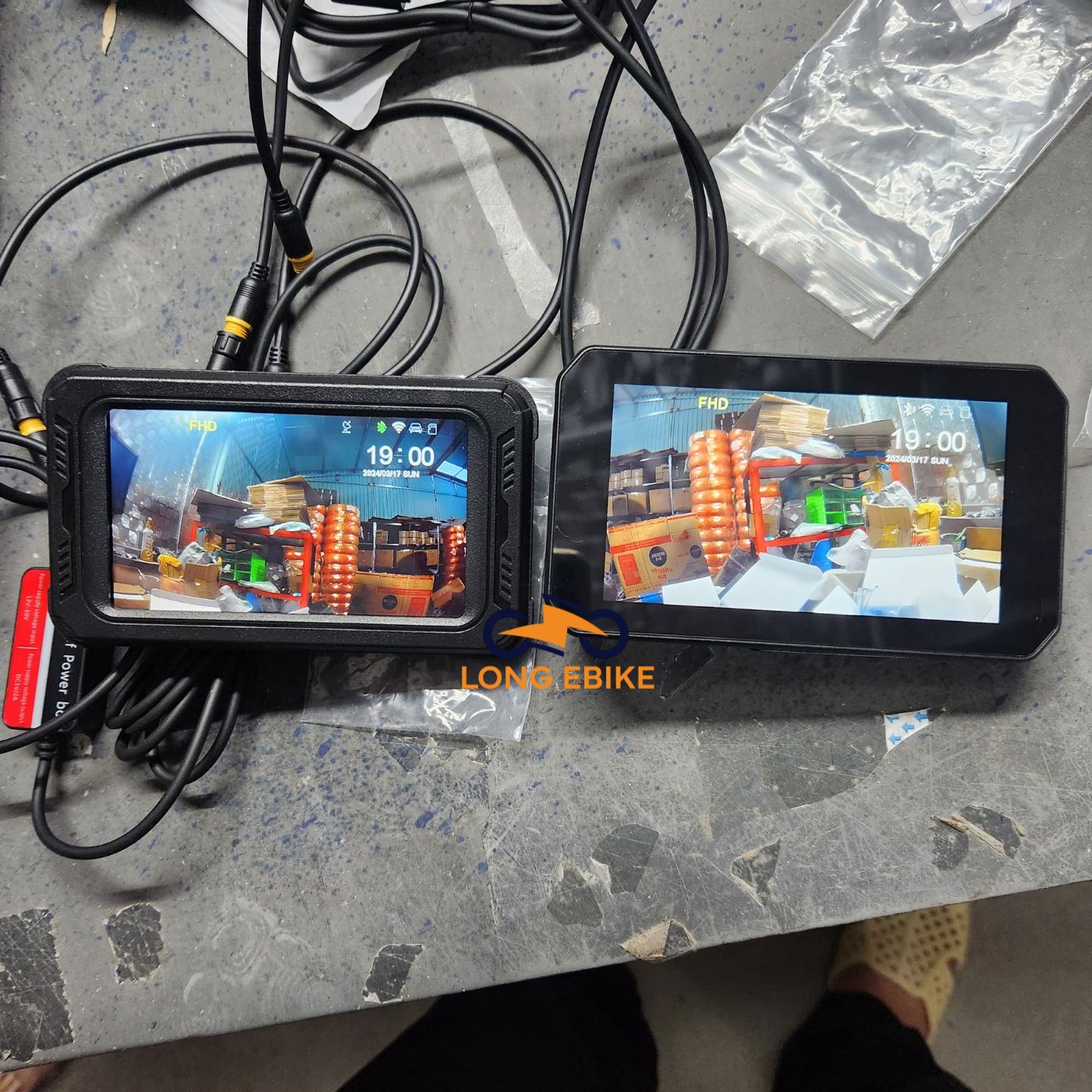 màn hình carplay, android auto xe máy IPX7