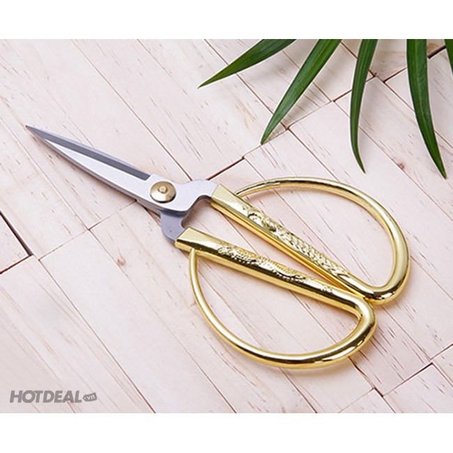 Kéo rồng phượng cán vàng siêu sắc SK5