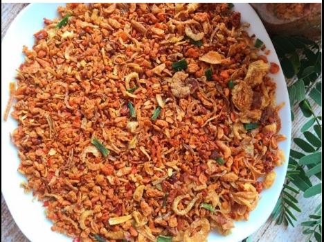 200gr muối tép hành phi đặc sản Tây ninh