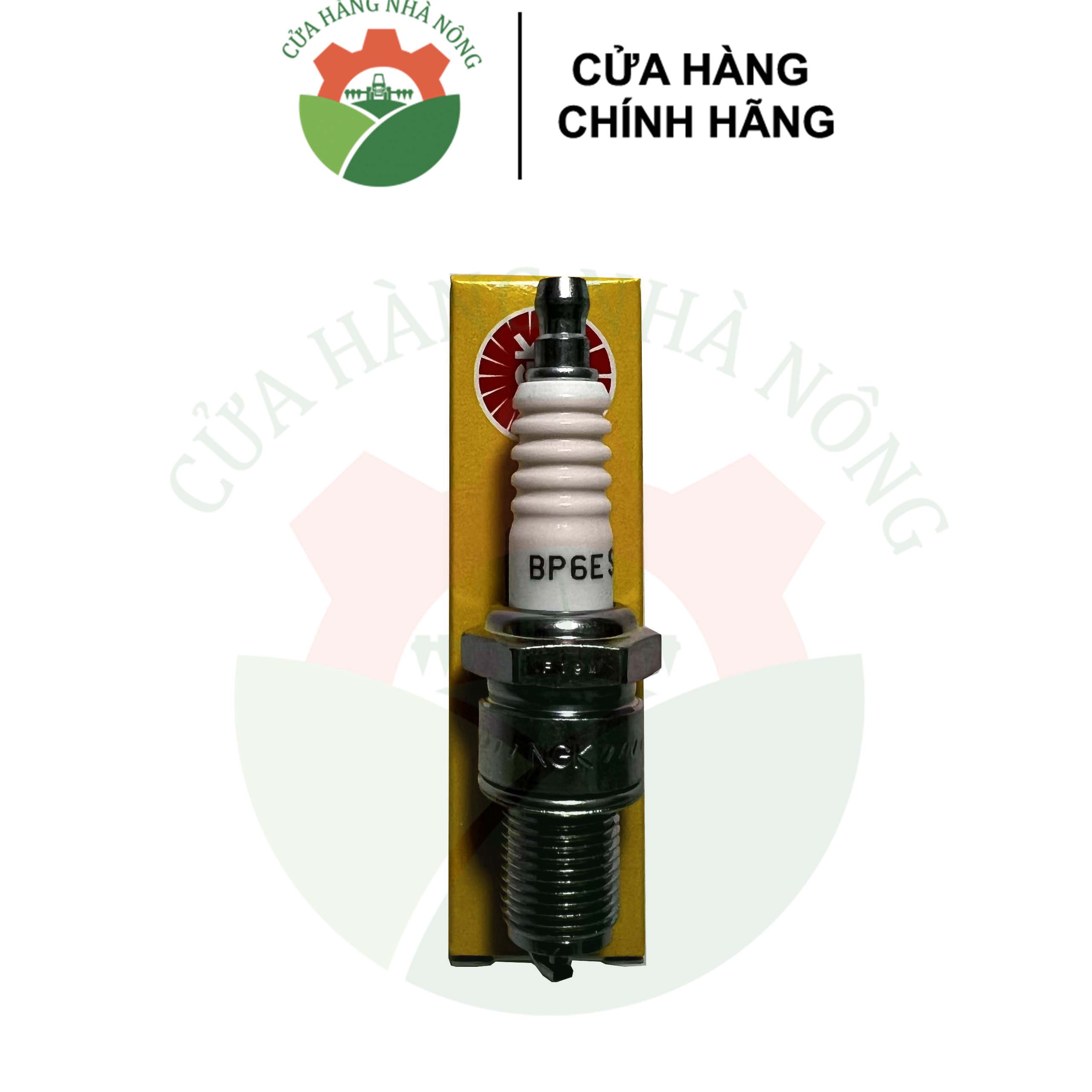 Bugi đầu nổ 5.5 ngk chân dài bp6es made in japan chính hãng