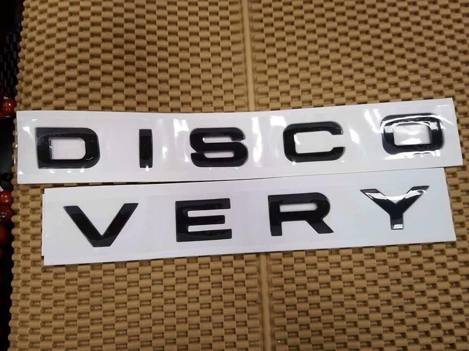 [Giá siêu rẻ] Tem dán oto chữ Discovery - xpander 3D nổi mạ bạc, vàng