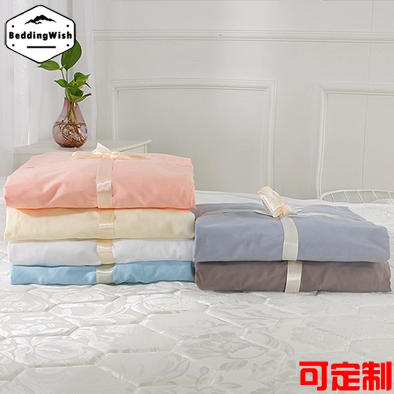 100% Cotton Màu Ga Bọc Đệm Đơn Chiếc Giường Simmons Bộ Bảo Hộ 1.5m1.8 M Ga Giường 100% Cotton Bộ Đệm Giường Chống Trượt Che