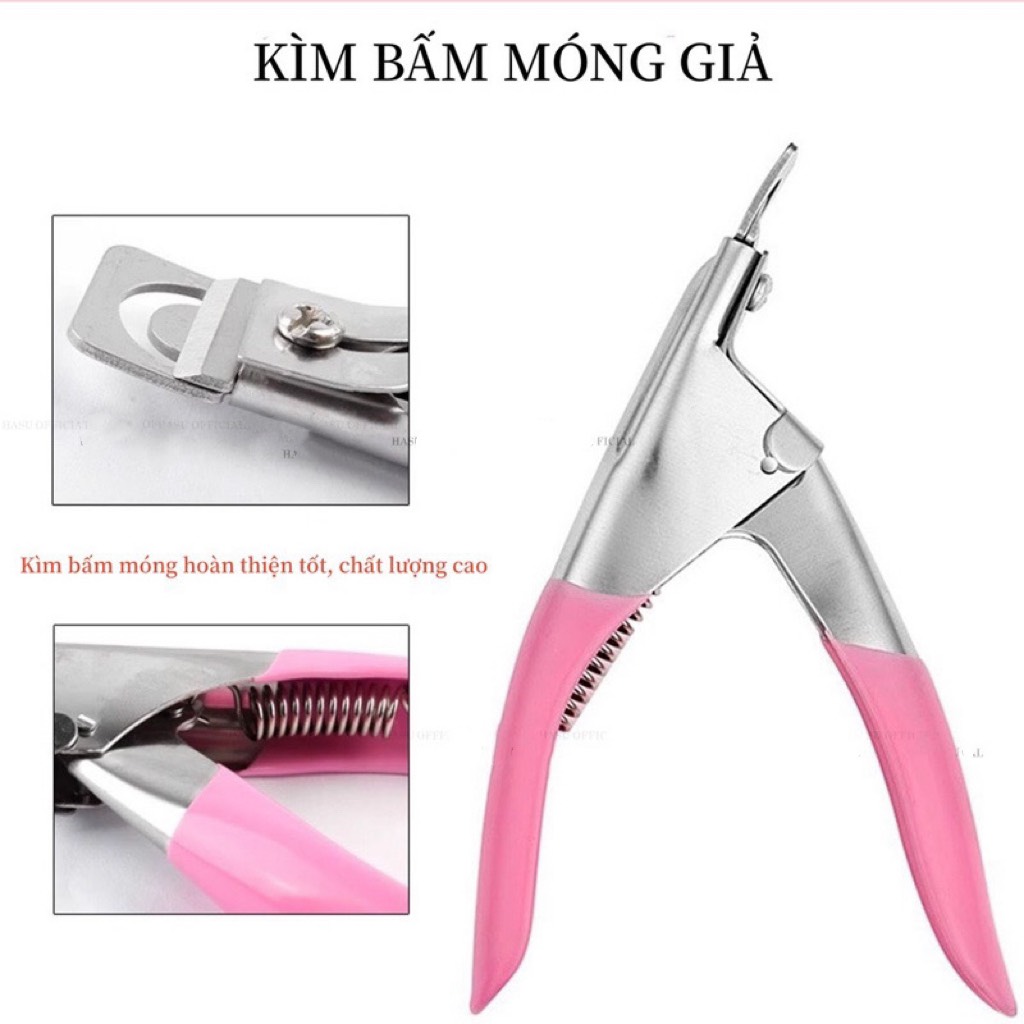 Kìm cắt móng giả loại tốt giá rẻ chuyên dụng cho dân làm móng - Kiềm bấm móng giả