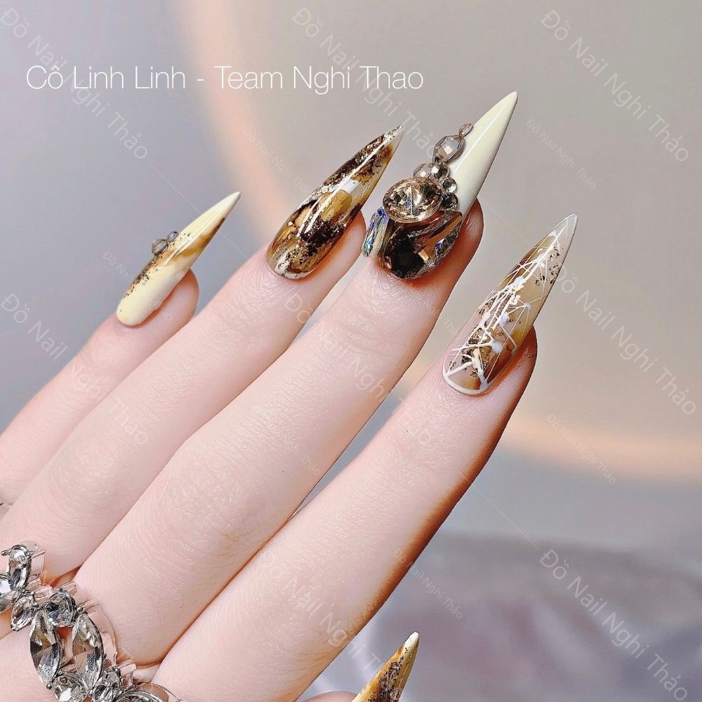 Set cồn loang nail Jeliva 15 màu