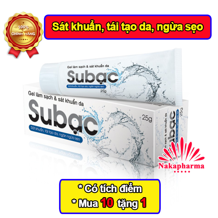 Kem sát khuẩn da Subac