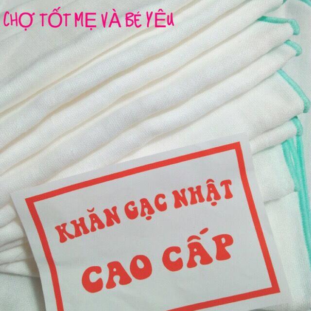 Set 10 khăn xô sữa 5 lớp khăn gạc nhật cao cấp cỡ nhỏ